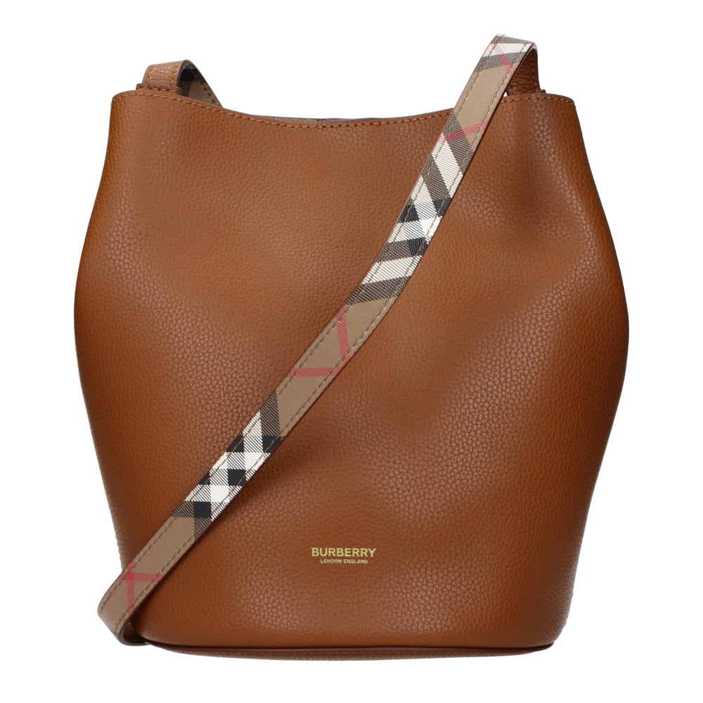 Burberry | Brown Leather Crossbody Bag