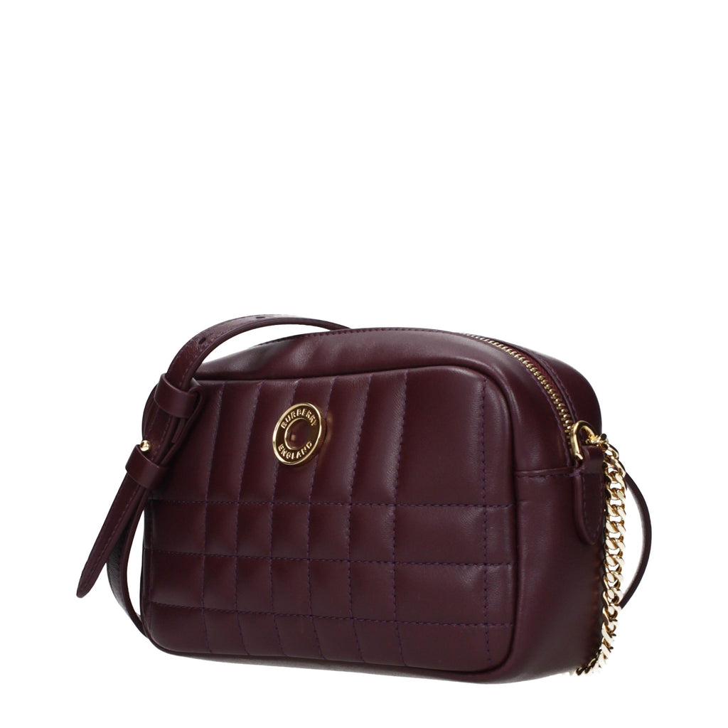 Burberry | Red Leather Crossbody Bag