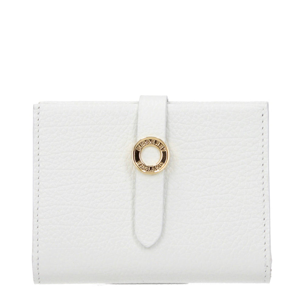 Burberry | White Leather Wallet