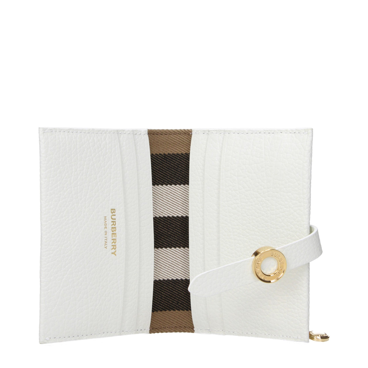 Burberry | White Leather Wallet