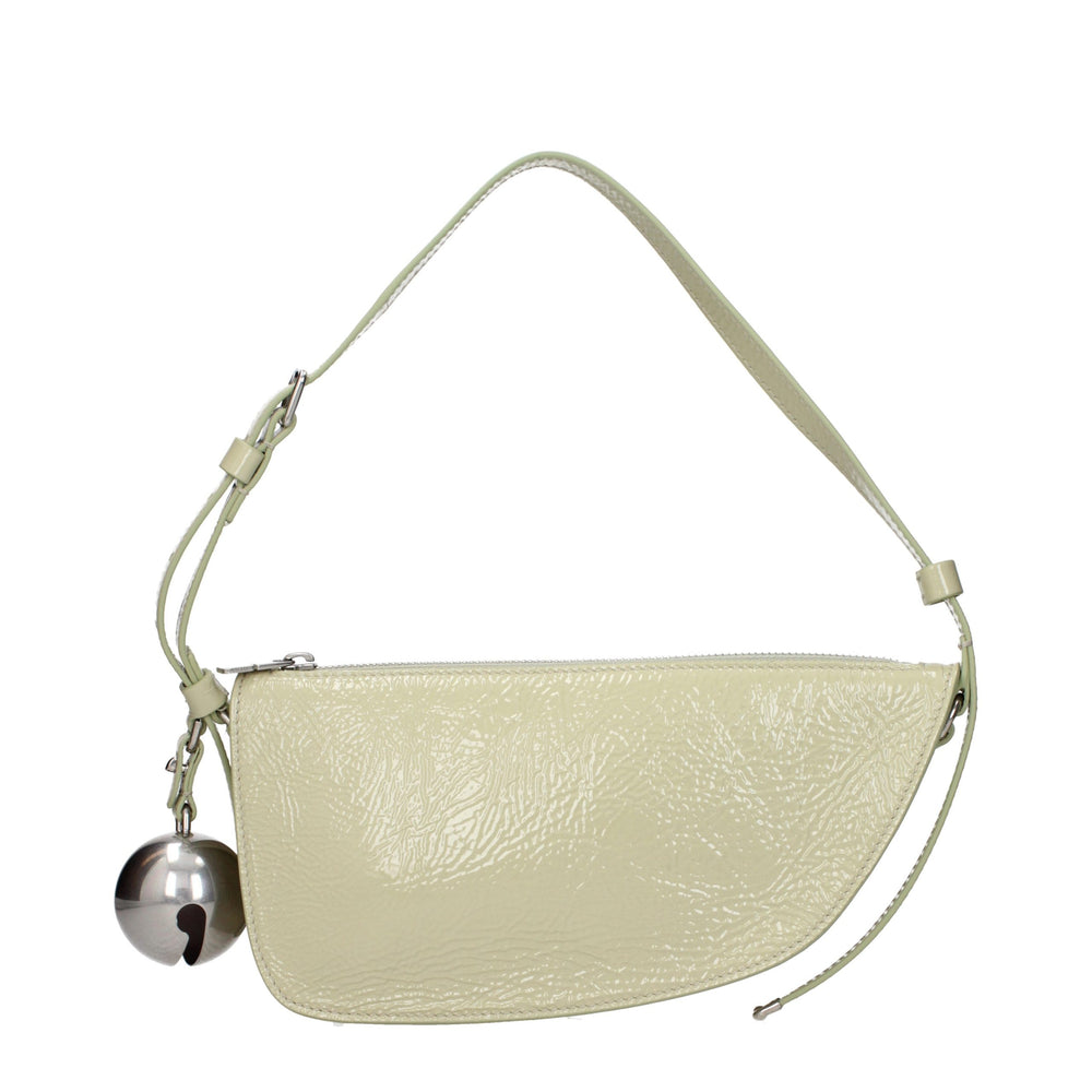 Burberry | Green Leather Shoulder Bag