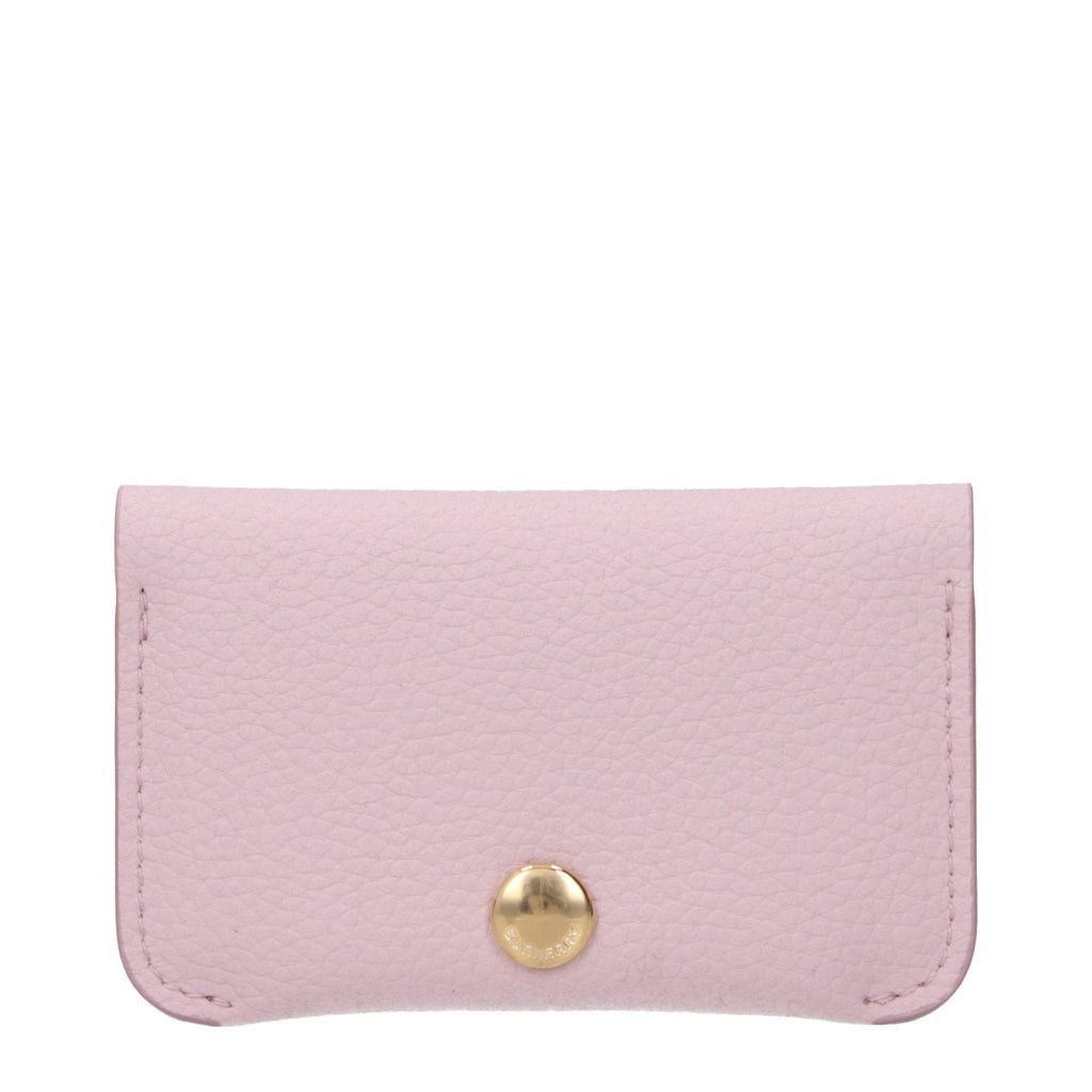 Burberry | Pink Leather Cardholder
