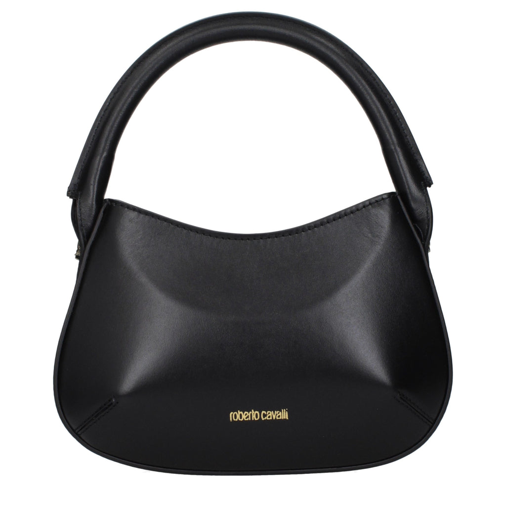 Roberto Cavalli | Black Leather Handbag