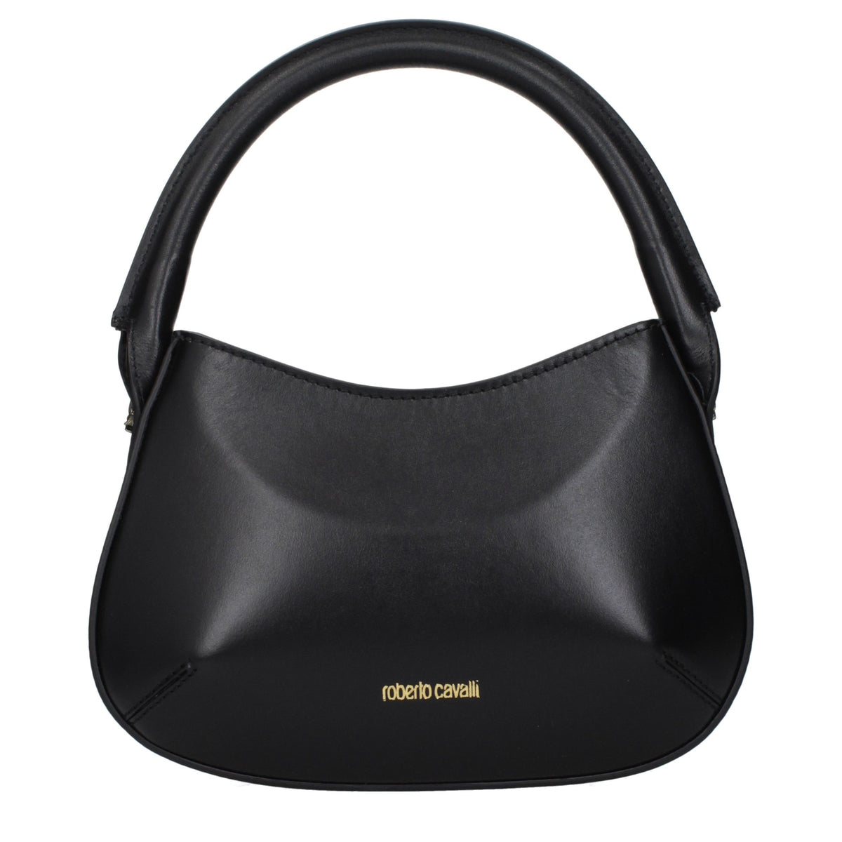 Roberto Cavalli | Black Leather Handbag