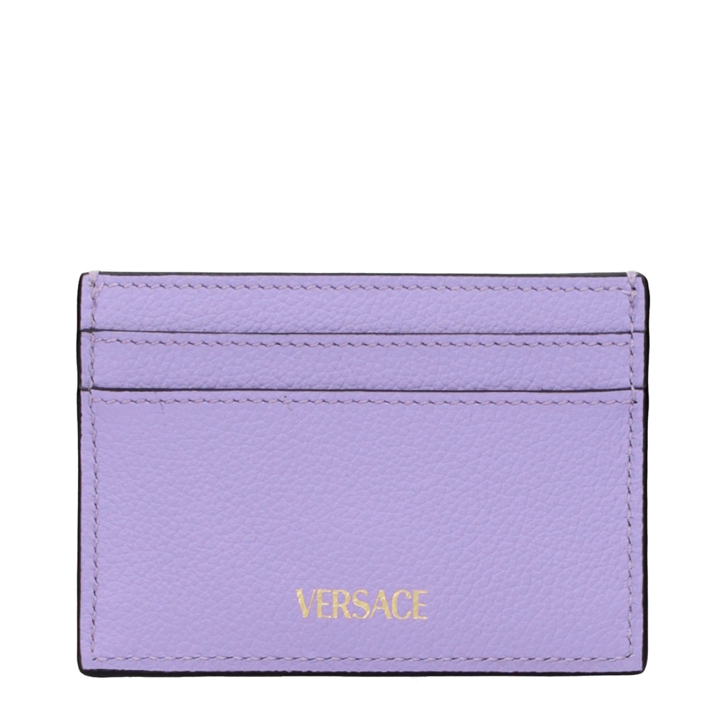 Versace | Purple Leather Cardholder