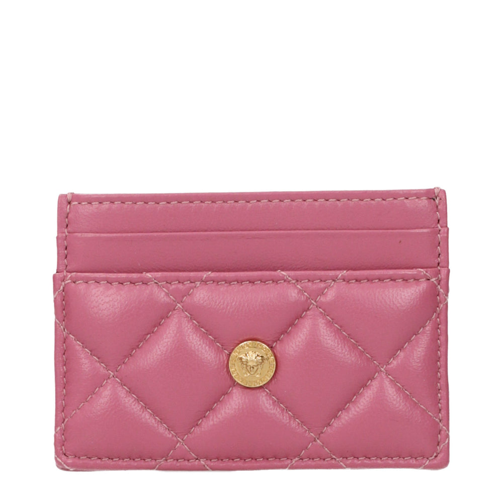 Versace | Pink Leather Cardholder
