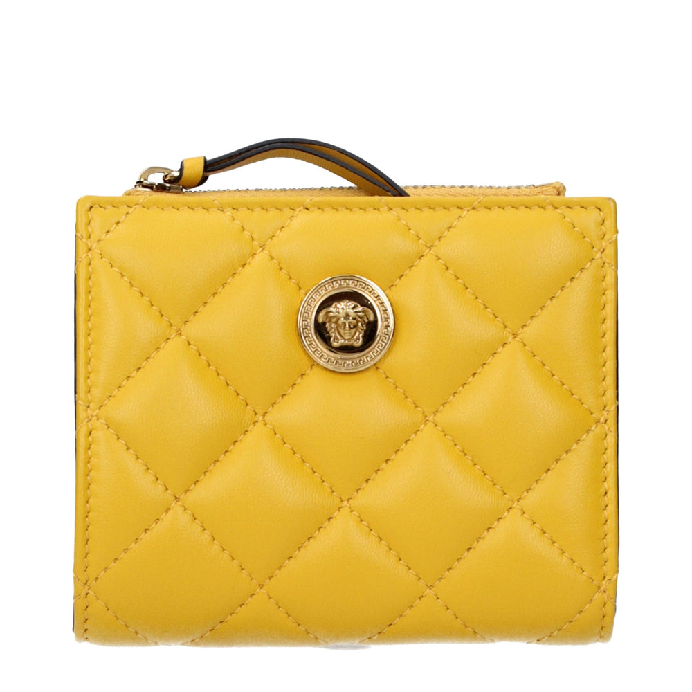 Versace | Yellow Leather Wallet