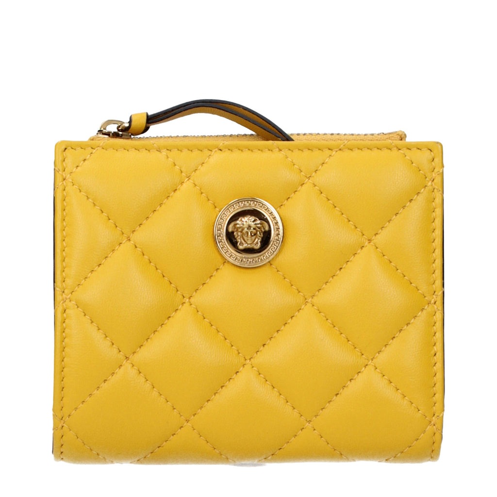 Versace | Yellow Leather Wallet