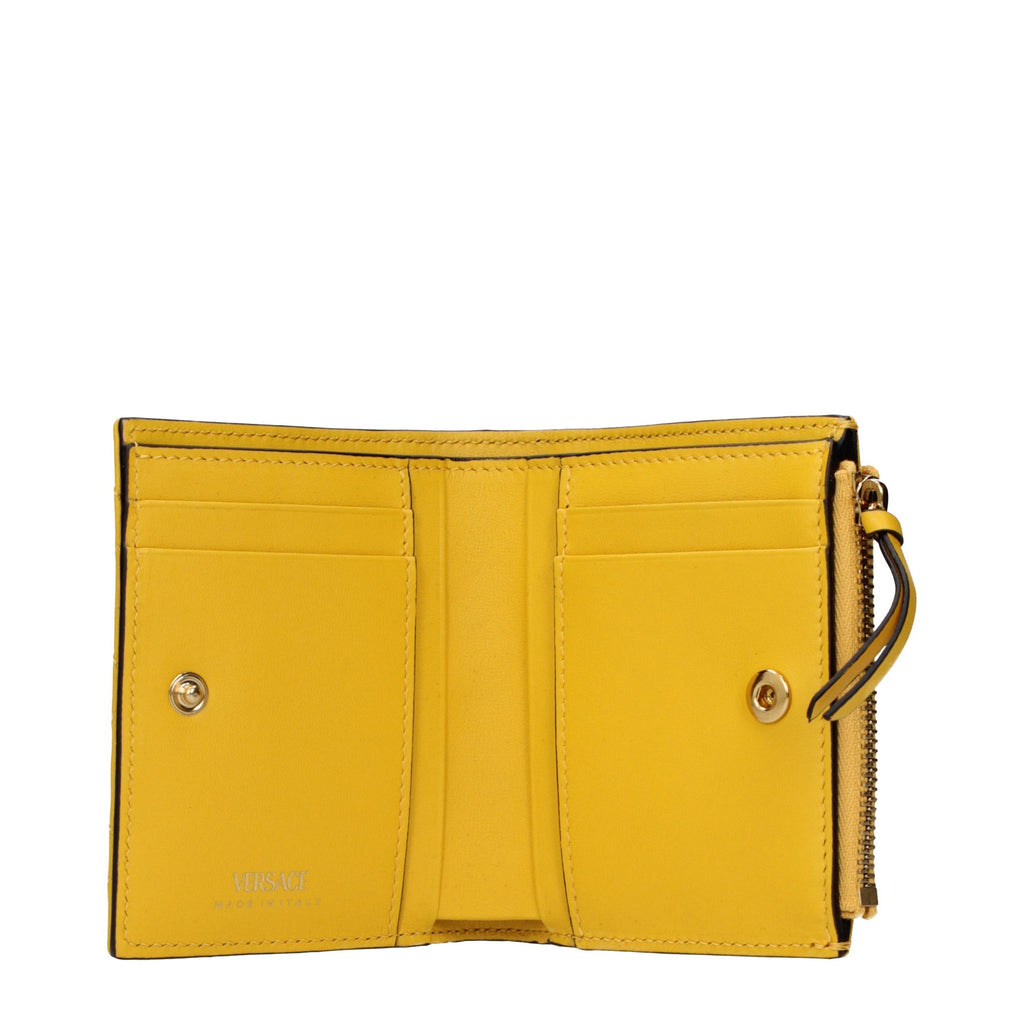 Versace | Yellow Leather Wallet