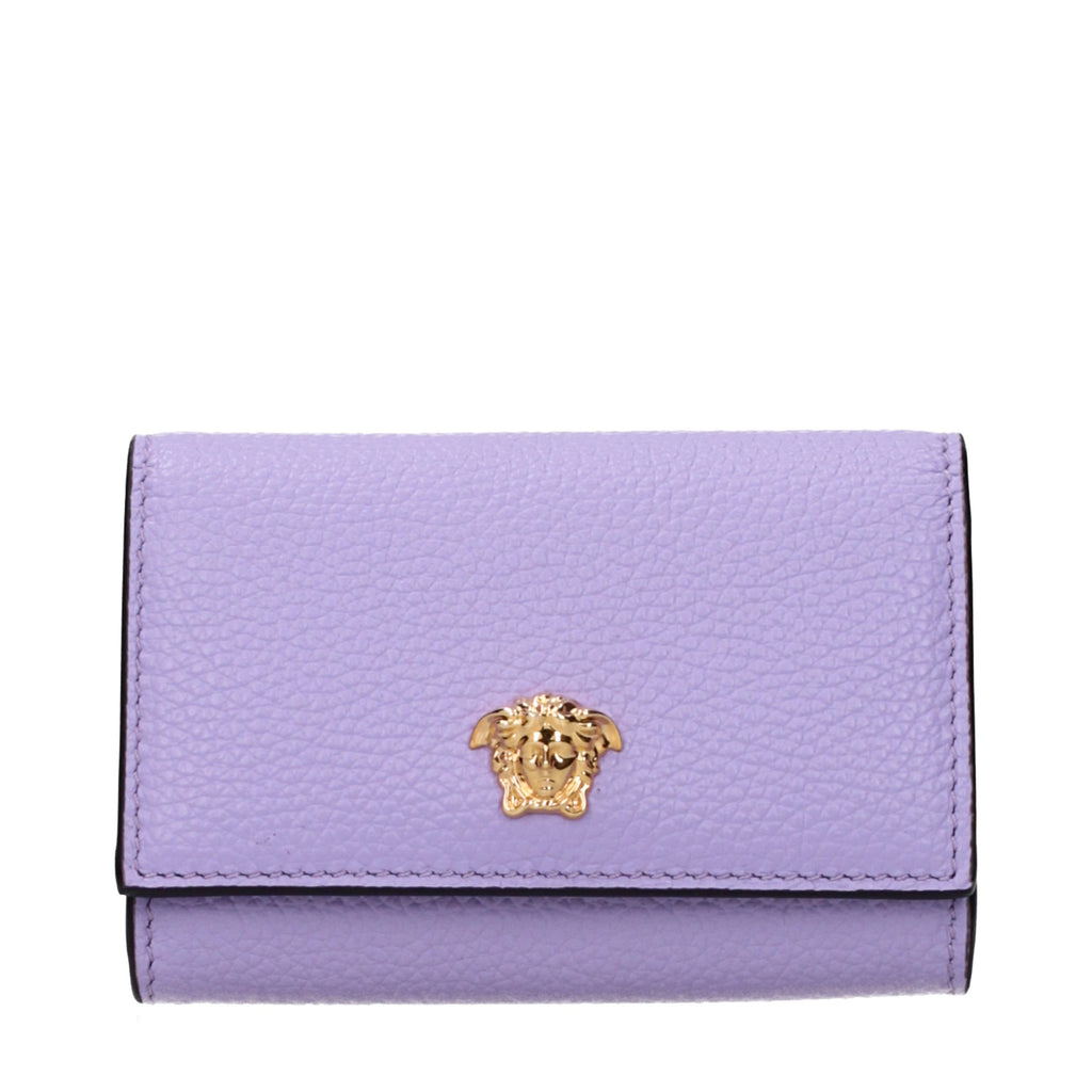 Versace | Purple Leather Wallet