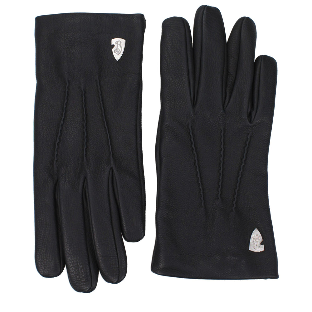 Burberry | Black Leather Gloves