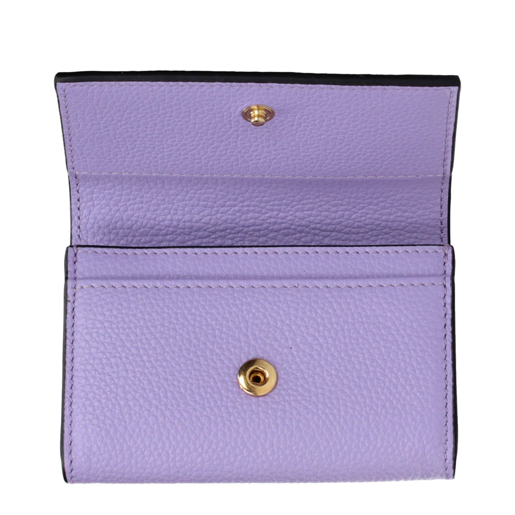 Versace | Purple Leather Wallet
