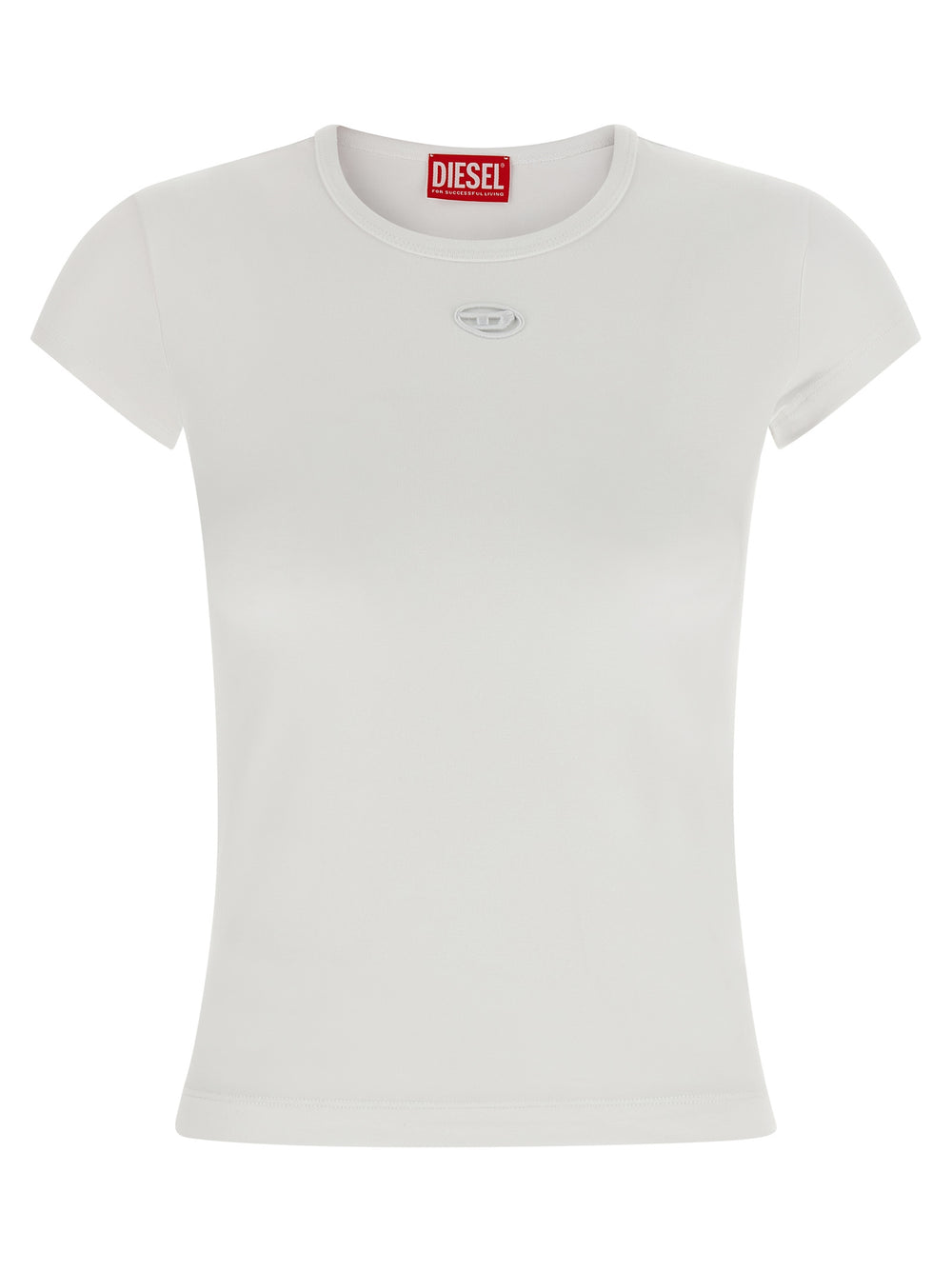 Diesel | White Cotton T-Shirt