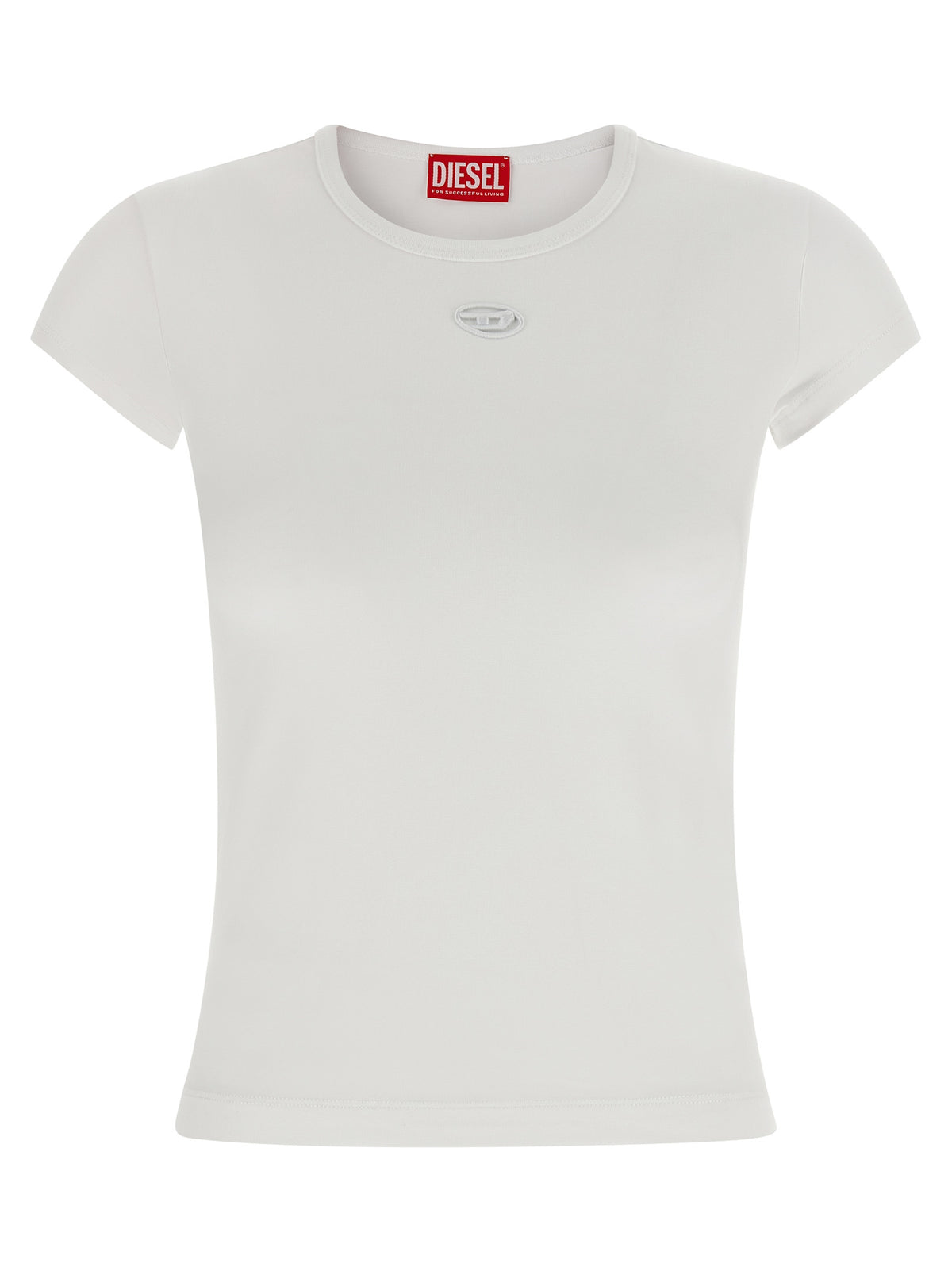 Diesel | White Cotton T-Shirt