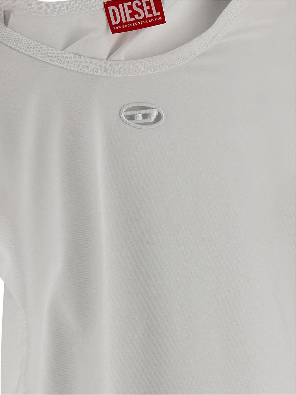 Diesel | White Cotton T-Shirt