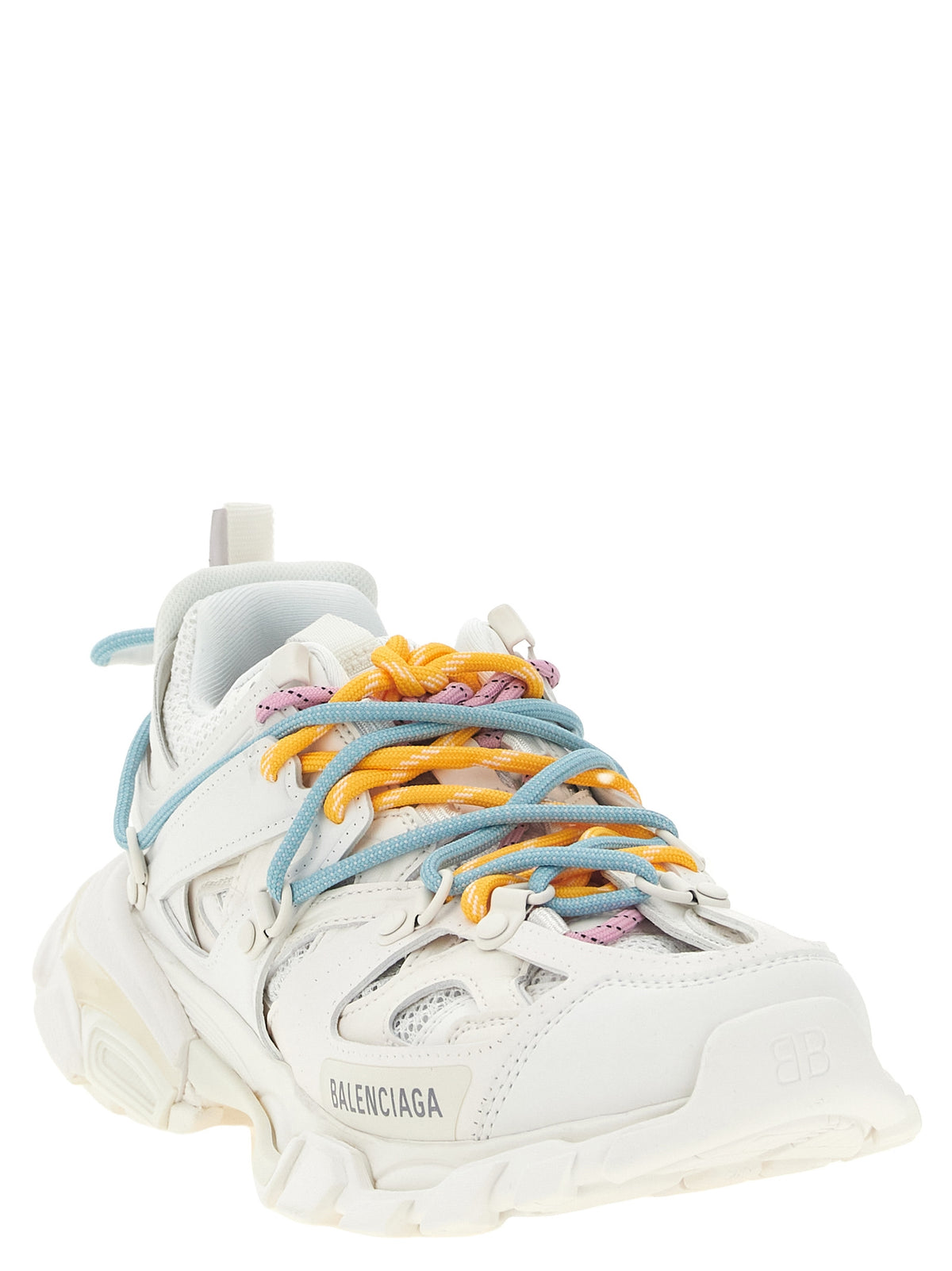 Balenciaga | White Polyethylene Athletic Sneakers