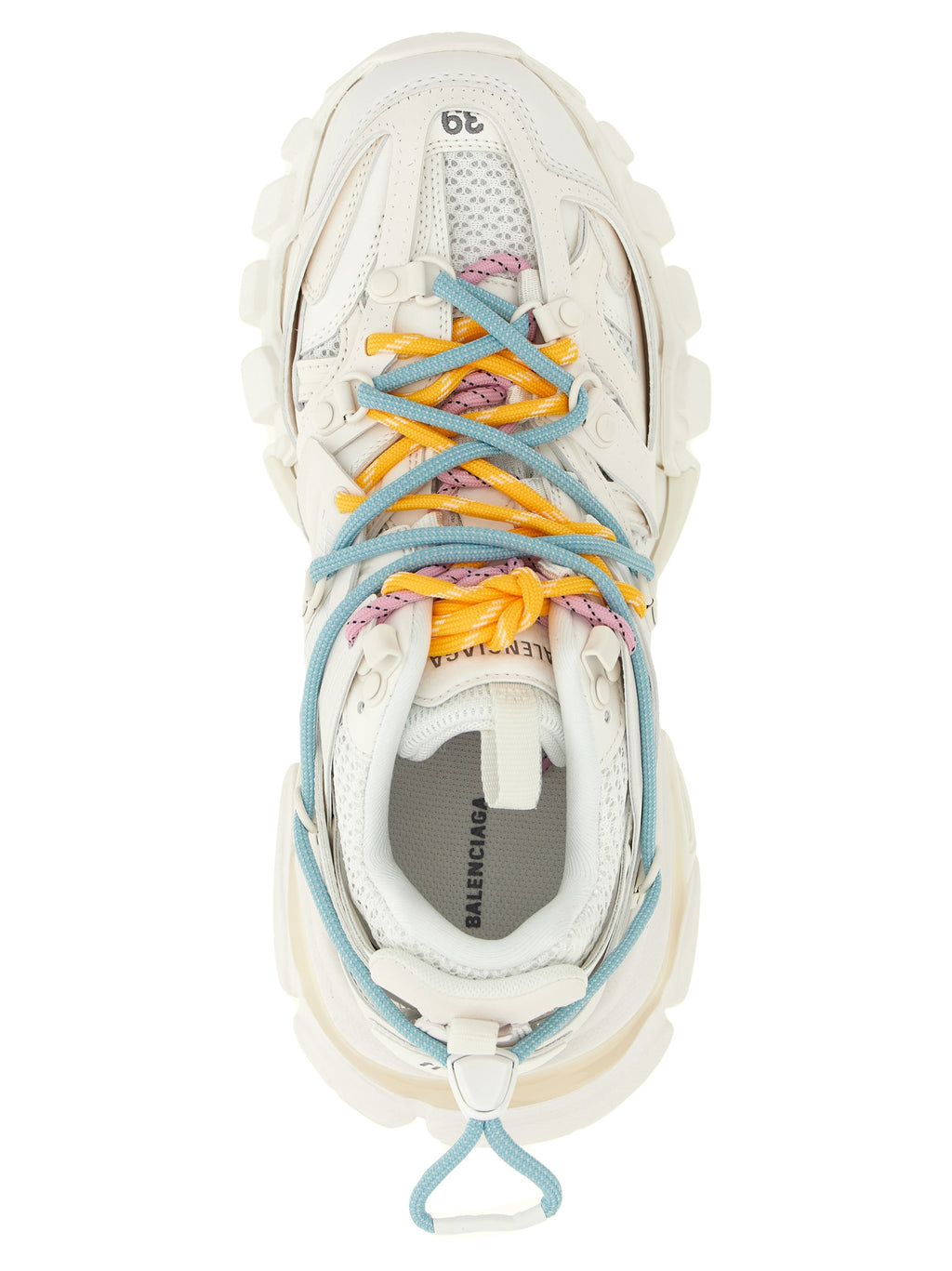 Balenciaga | White Polyethylene Athletic Sneakers
