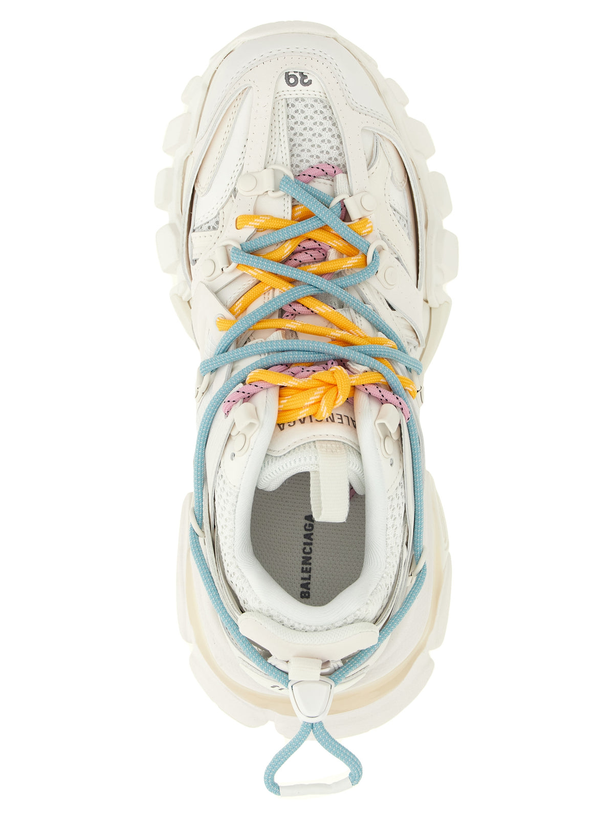 Balenciaga | White Polyethylene Athletic Sneakers