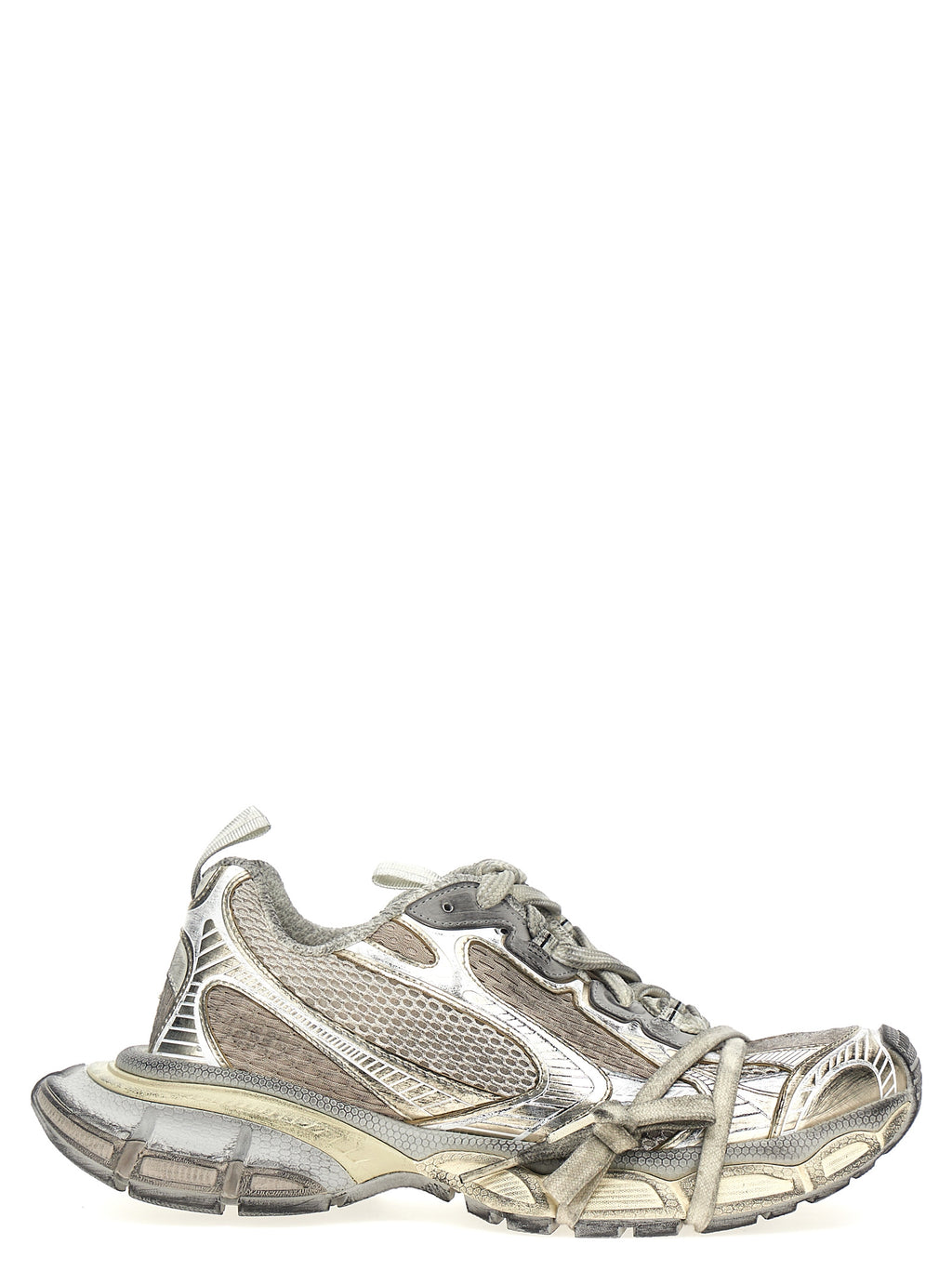 Balenciaga | Gray Polyethylene Athletic Sneakers