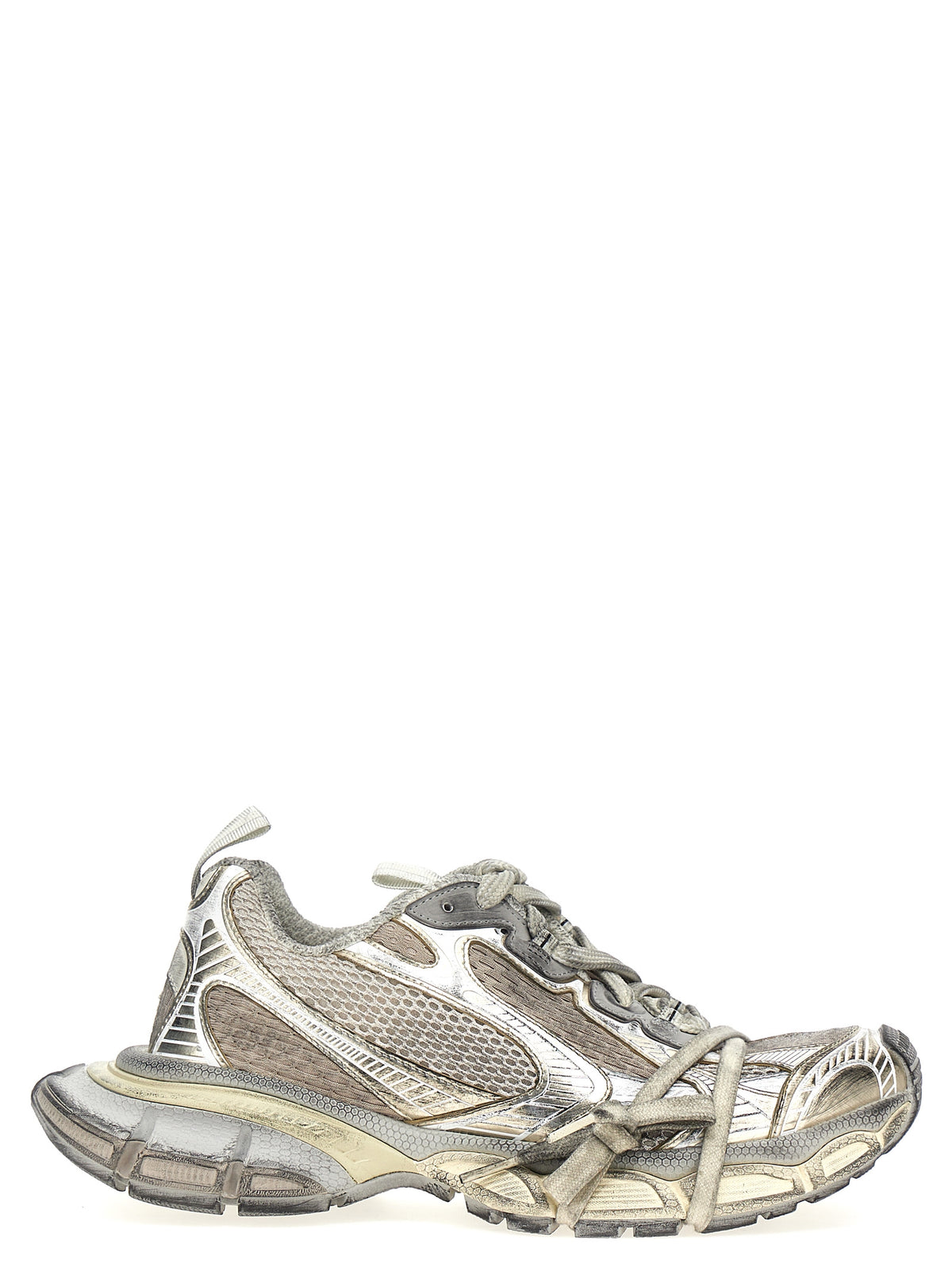 Balenciaga | Gray Polyethylene Athletic Sneakers
