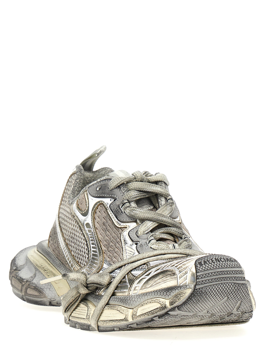 Balenciaga | Gray Polyethylene Athletic Sneakers