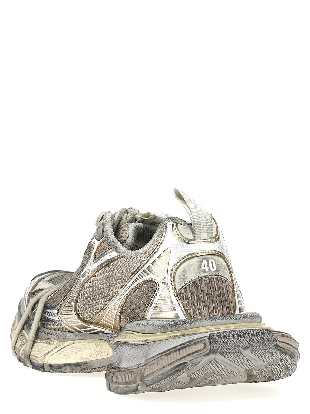 Balenciaga | Gray Polyethylene Athletic Sneakers