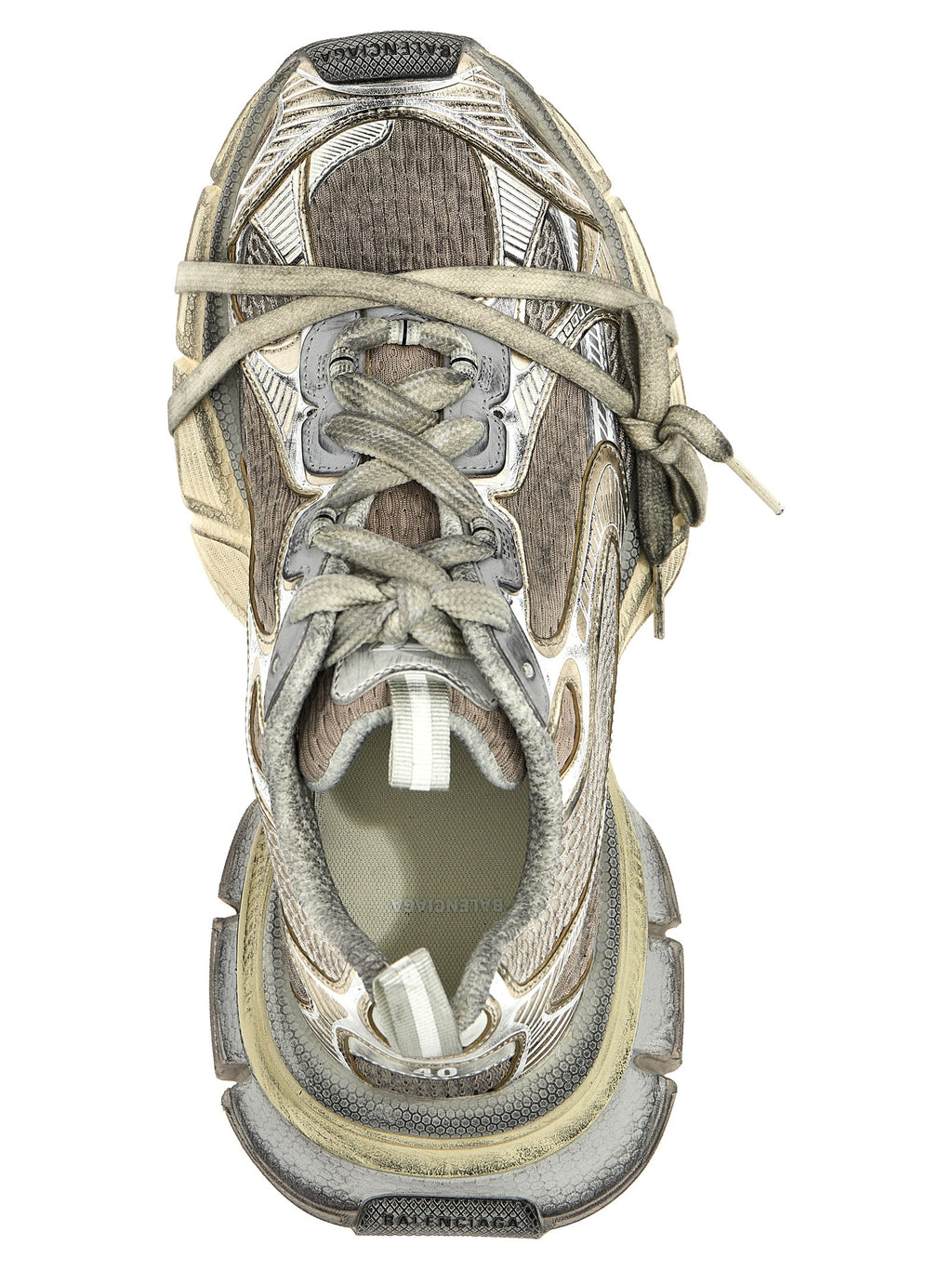 Balenciaga | Gray Polyethylene Athletic Sneakers