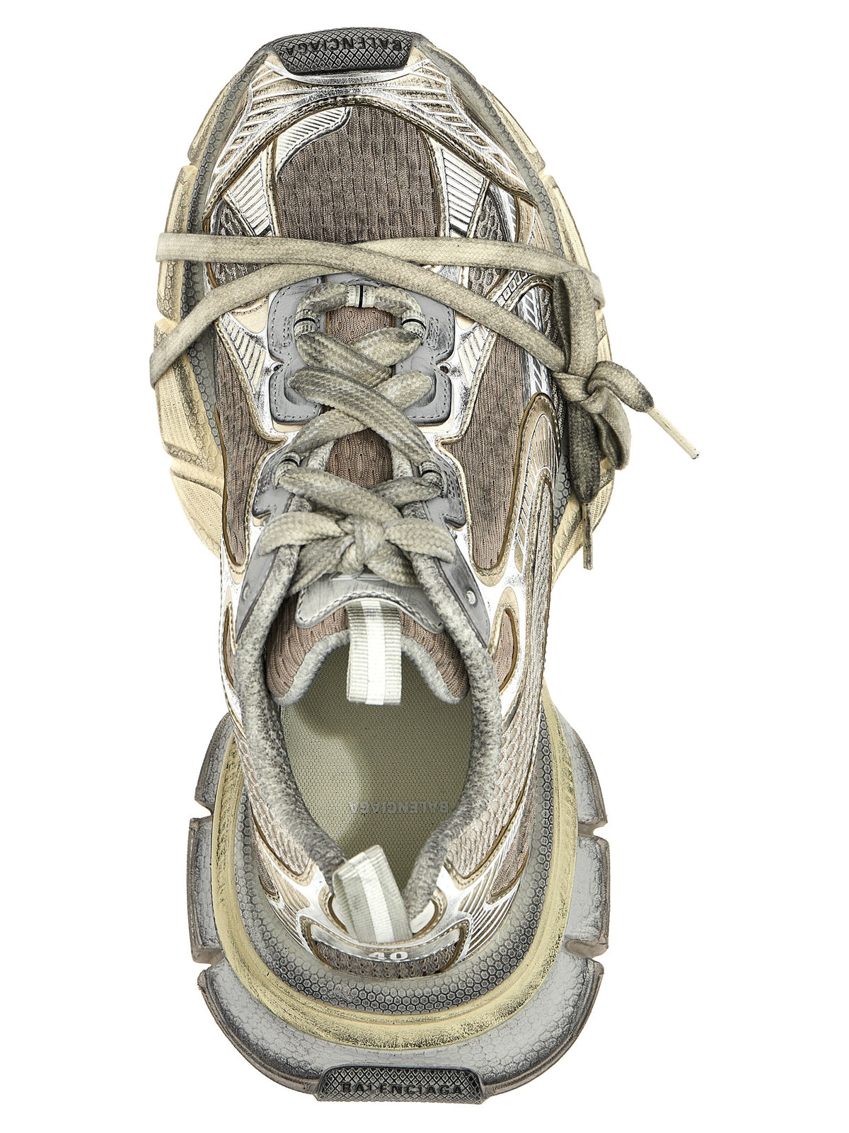 Balenciaga | Gray Polyethylene Athletic Sneakers