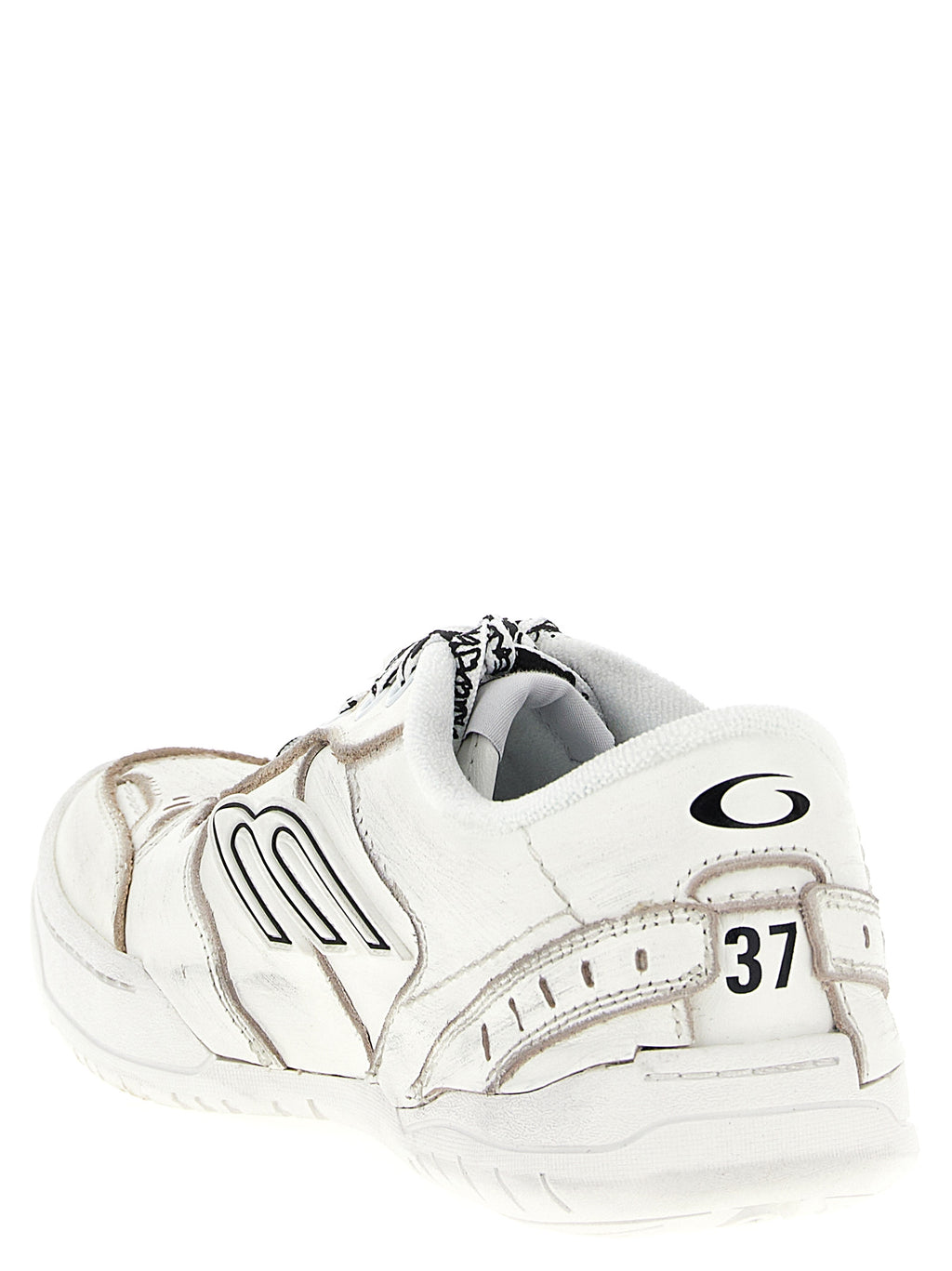 Balenciaga | White Calfskin Athletic Sneakers