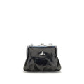 Vivienne Westwood | Black Calf Leather Bos Taurus Handbag