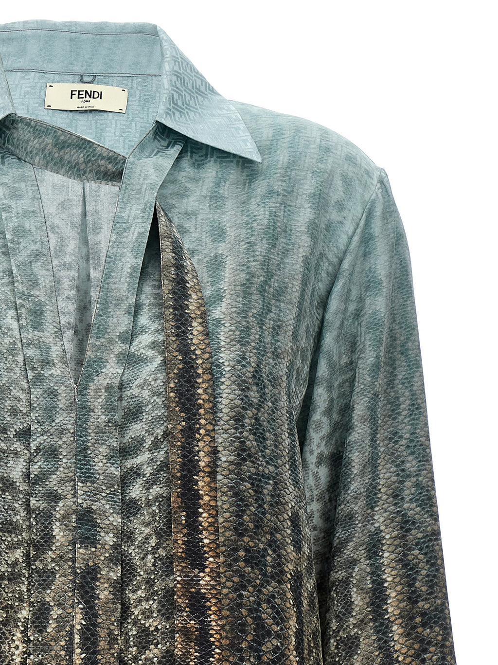 Fendi | Multicolor Silk Blouse