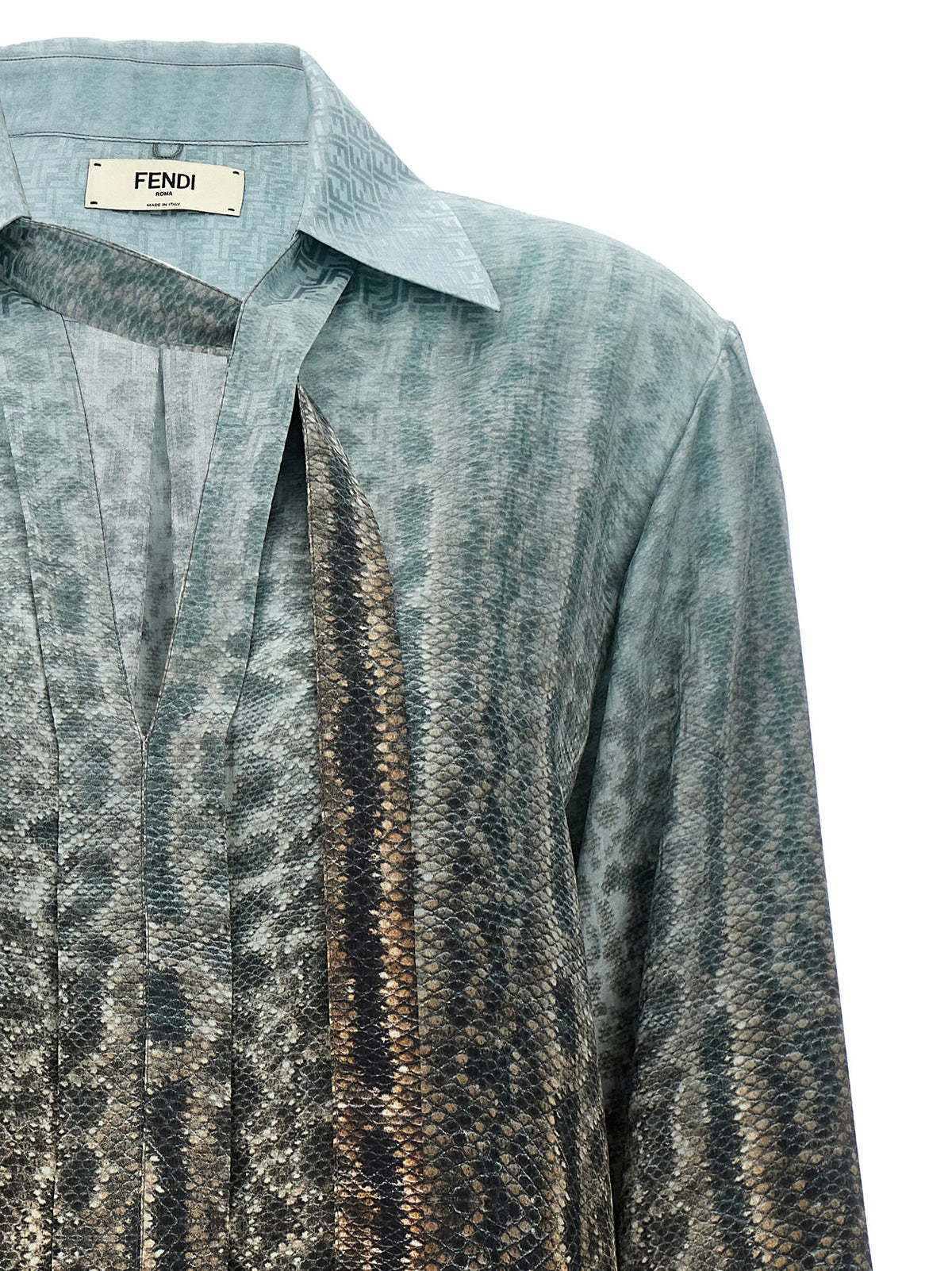 Fendi | Multicolor Silk Blouse