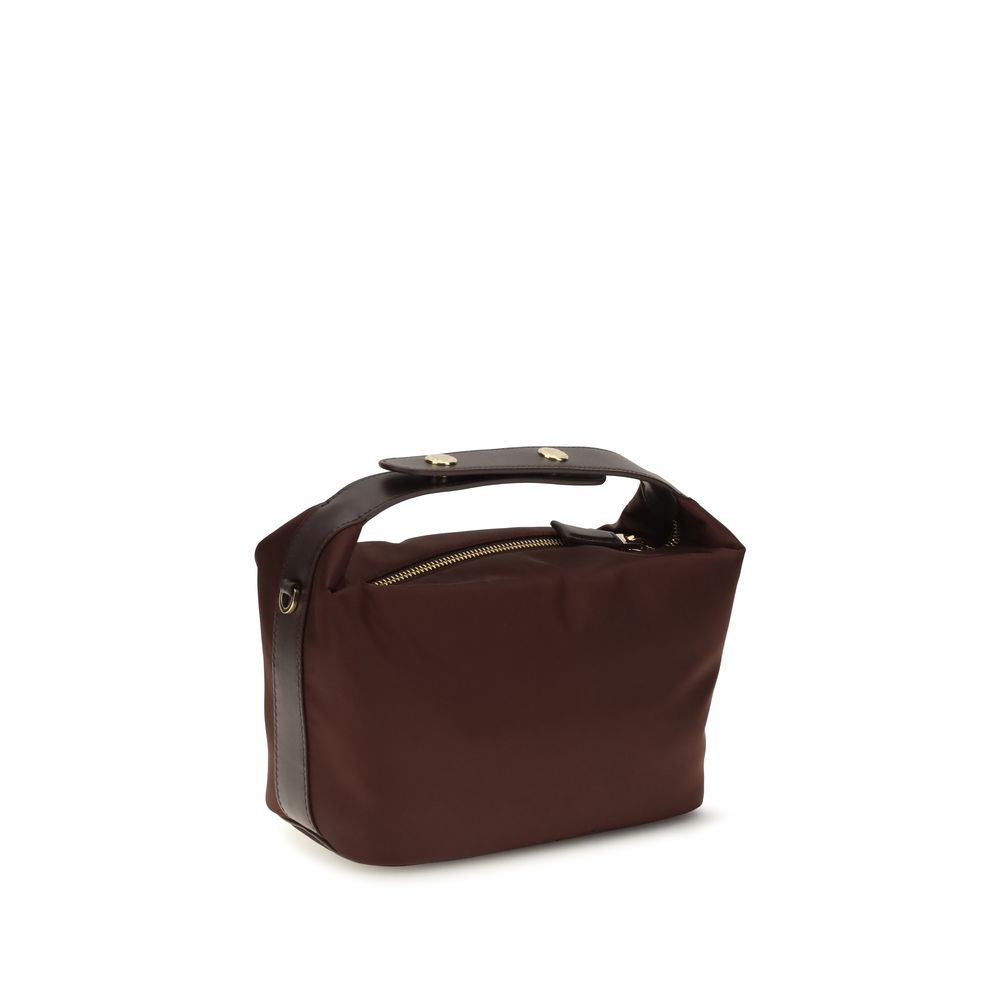 Prada | Bordeaux Recycled Polyamide Handbag