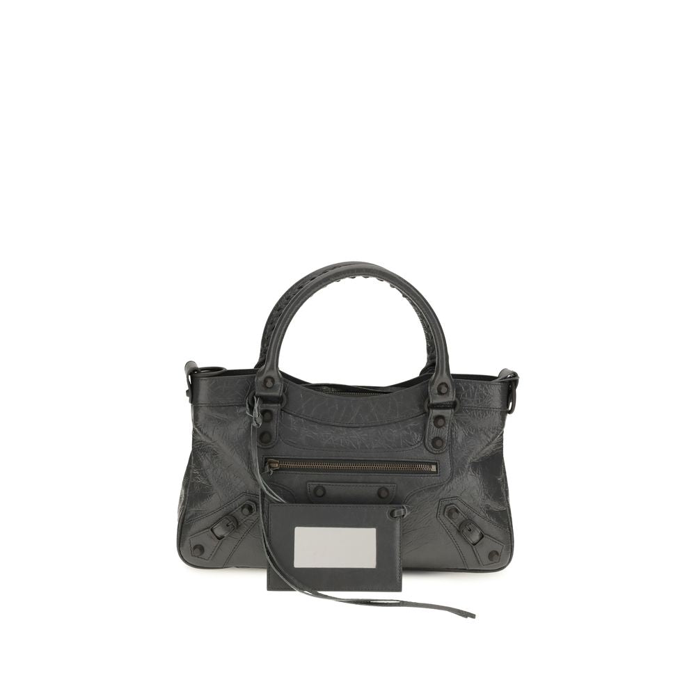 Balenciaga | Gray Lamb Ovis Aries Shoulder Bag
