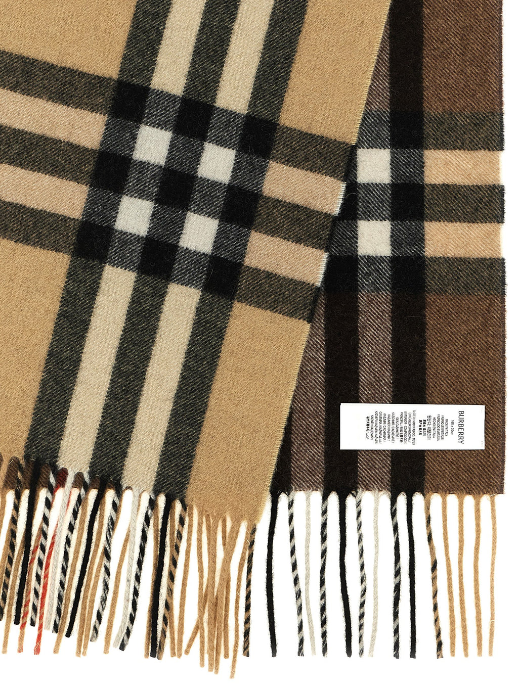 Burberry | Beige Cashmere Scarf