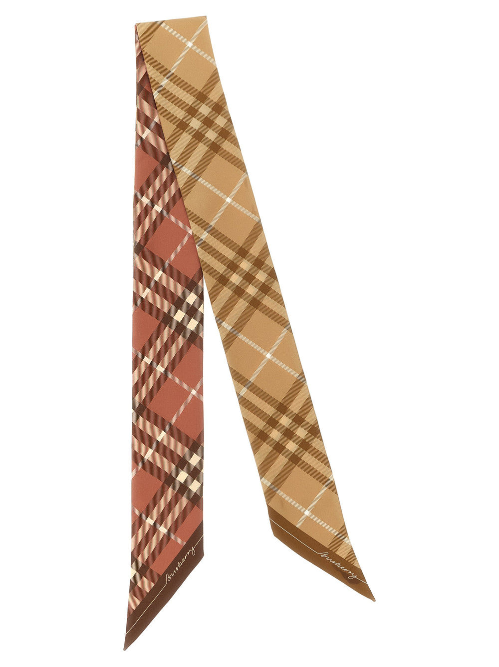 Burberry | Multicolor Satin Foulard