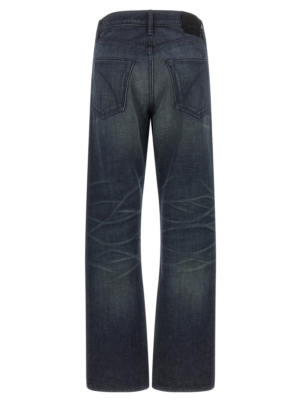 Tom Ford | Blue Cotton Jeans Denim