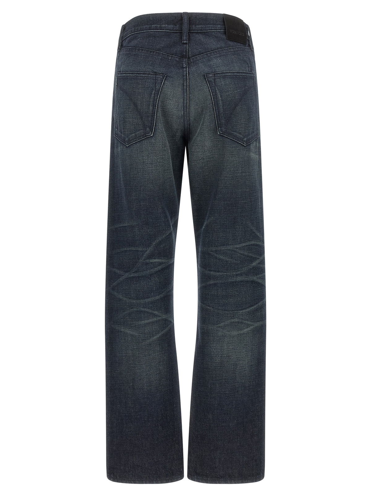 Tom Ford | Blue Cotton Jeans Denim