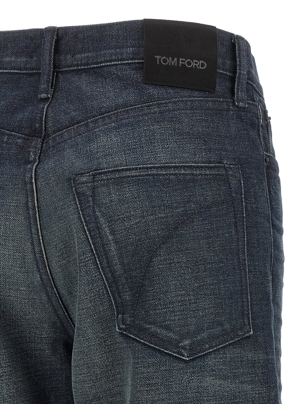 Tom Ford | Blue Cotton Jeans Denim