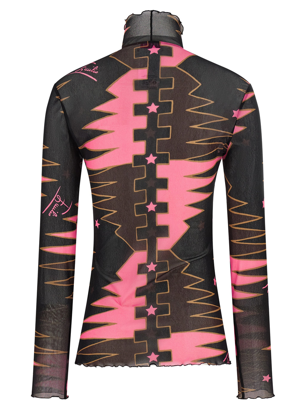 Emilio Pucci | Multicolor Polyamide Long Sleeve T-Shirt