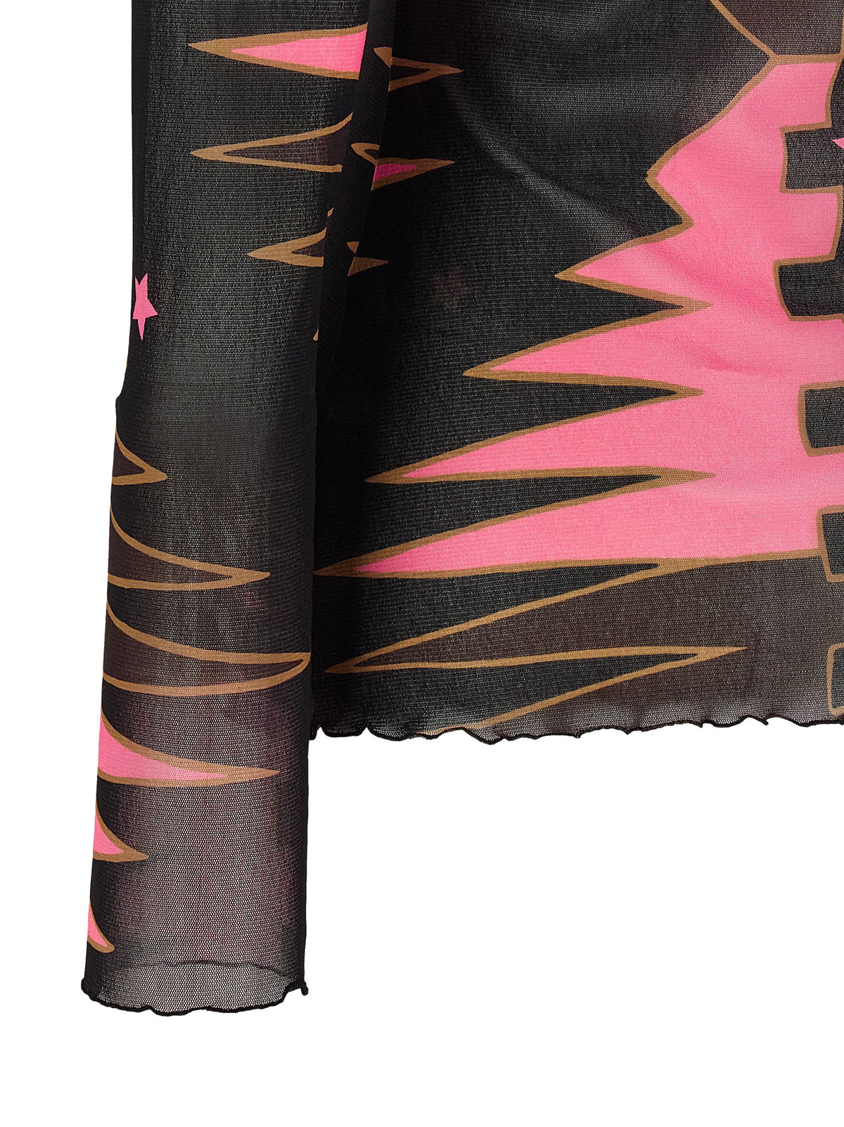 Emilio Pucci | Multicolor Polyamide Long Sleeve T-Shirt