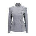 Alexander McQueen | Gray Wool Oves Aries Full-Length Jacket