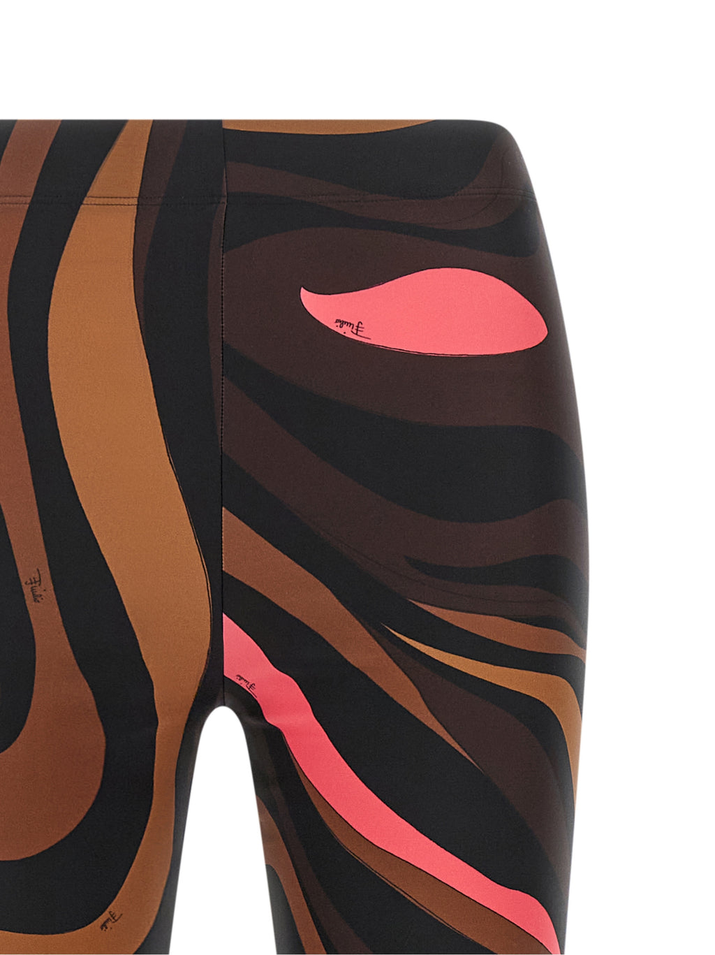Emilio Pucci | Brown Polyamide Leggings