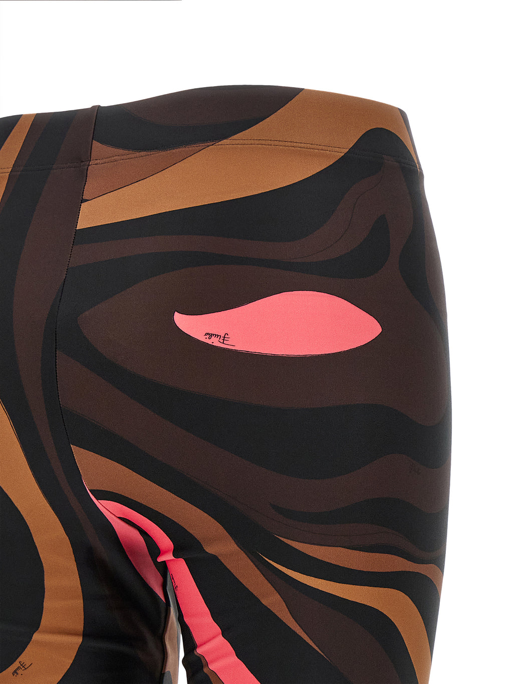 Emilio Pucci | Brown Polyamide Leggings
