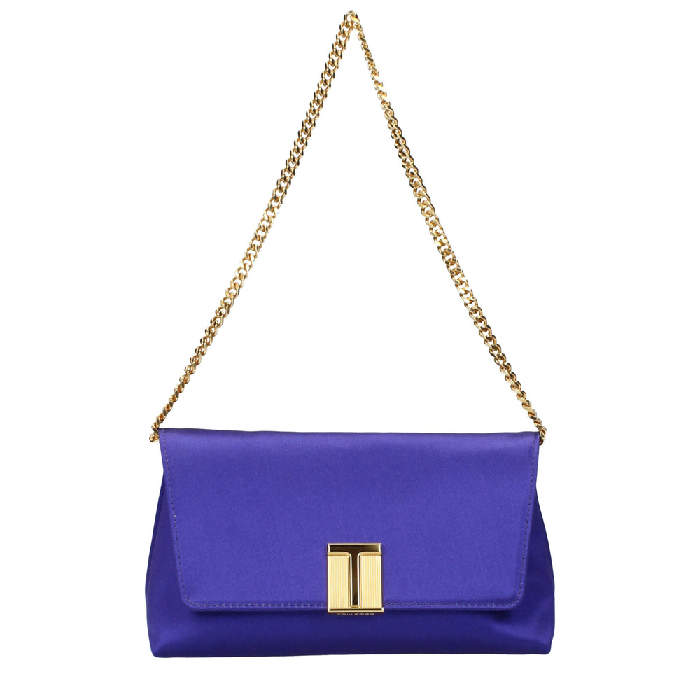 Tom Ford | Purple Satin Clutch Bag