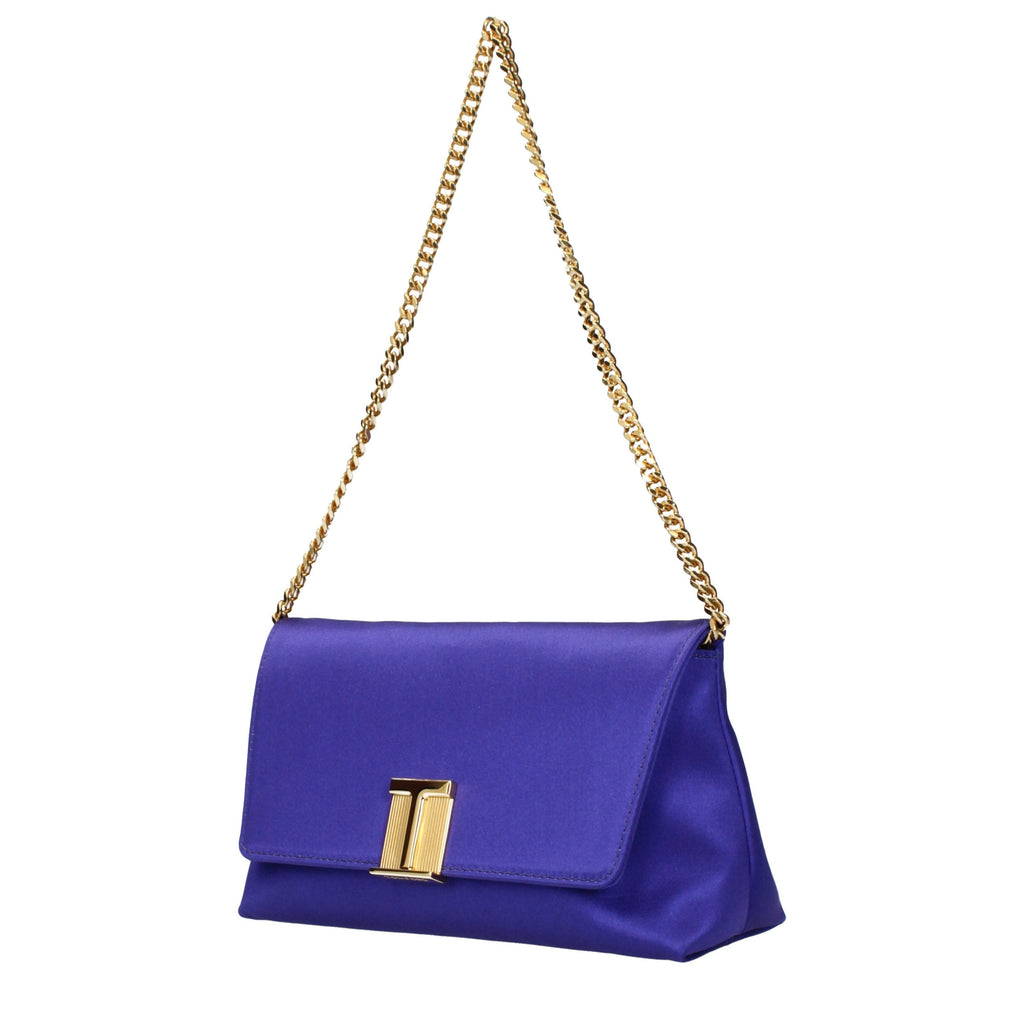Tom Ford | Purple Satin Clutch Bag