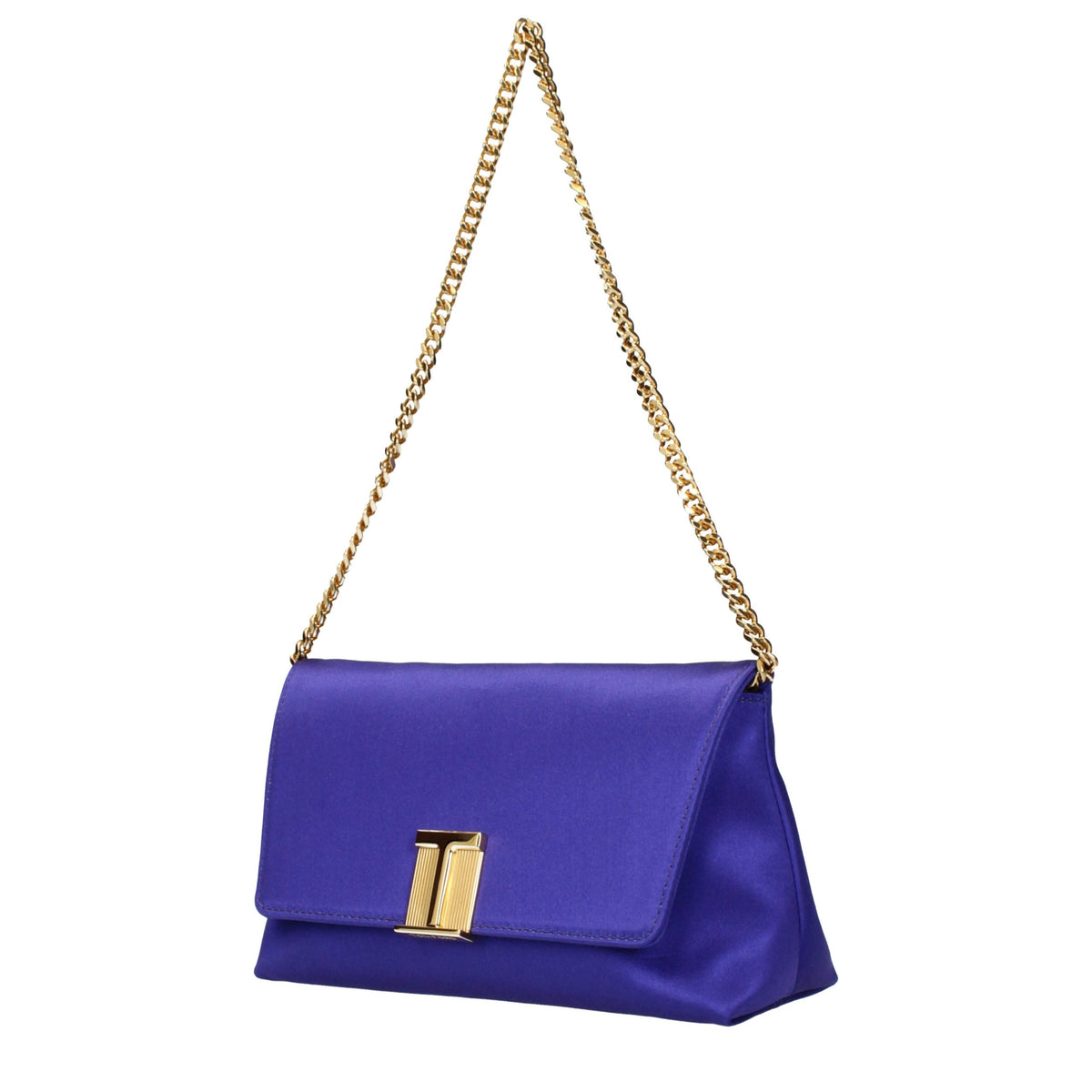 Tom Ford | Purple Satin Clutch Bag