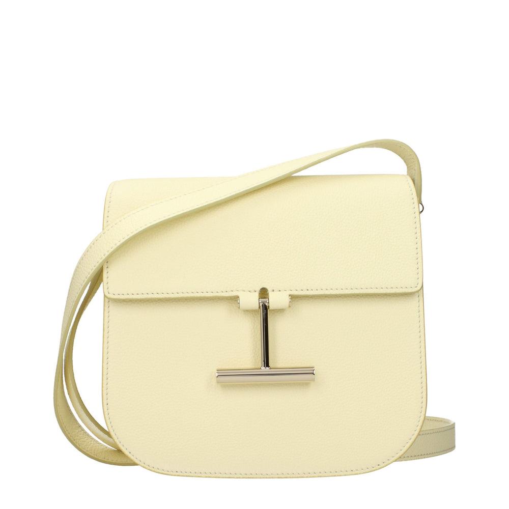 Tom Ford | Yellow Leather Crossbody Bag