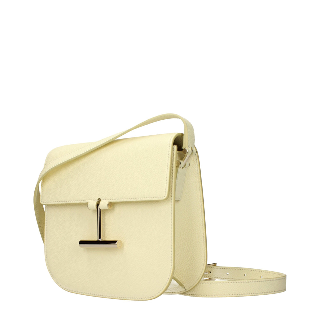 Tom Ford | Yellow Leather Crossbody Bag