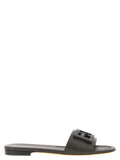 Fendi | Brown Calfskin Slides